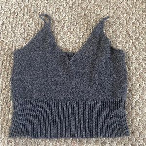 Brandy Melville grey knit top